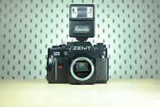 KMZ ZENIT 122 SLR camera body, M42 mount + lamp Sparkle | #95170545, usado comprar usado  Enviando para Brazil