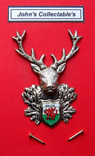 Wales stags head for sale  CLACTON-ON-SEA
