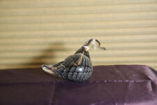 Clear and Gray Glass Figurine,  Duck, Bird for sale  Shipping to Canada