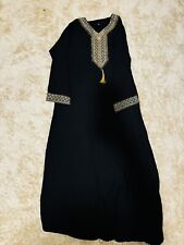 Black gold abaya for sale  LONDON