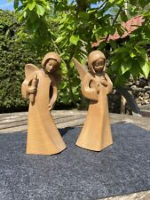 Holzschnitt holzfiguren engel gebraucht kaufen  Velen