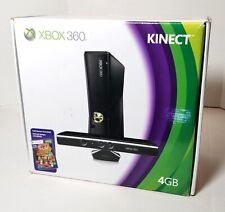 Kinect negro mate Microsoft Xbox 360 4 GB en caja (prístino y completo) segunda mano  Embacar hacia Argentina