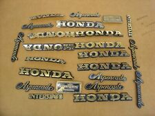 Honda Goldwing GL1200 GL1100 GL1000 varios emblemas pencada interestatal segunda mano  Embacar hacia Argentina