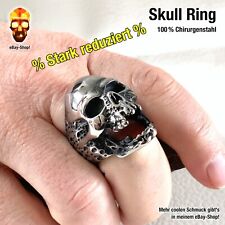 Skull ring edelstahl gebraucht kaufen  München