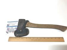 VINTAGE SWEDISH SWEDEN OUT DOORS AXE WITH LEATHER COVER for sale  Shipping to South Africa
