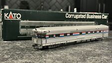 HO KATO 35-6001 CORRUGATED BUSINESS CAR AMTRAK # 10000 TRACK INSPECTION CAR for sale  Shipping to South Africa