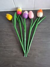 Wooden tulips flowers for sale  BEDFORD