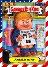 CUSTOM/REPLICA DONALD DUMP STICKER! PRESIDENT DONALD TRUMP USA garbage pail kids for sale  Shipping to South Africa