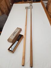 VINTAGE SNOOKER TABLE ACCESORIES - 2 x RESTS & "SWEEPEE"  BRUSH, used for sale  Shipping to South Africa