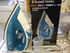 Russell Hobbs {Supreme Steam} { TESTED } dry / steam / spray Iron / model 23061. for sale  Shipping to South Africa