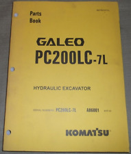 Usado, KOMATSU PC200LC-7L CATÁLOGO DE PEÇAS DE ESCAVADEIRA MANUAL S/N A86001-UP comprar usado  Enviando para Brazil