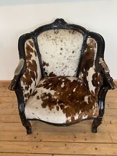 cowhide armchair for sale  NOTTINGHAM