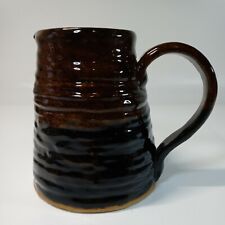 Used, Signed Studio Pottery Pitcher 6" Clay Handmade Signed RE for sale  Shipping to South Africa