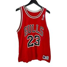 Camiseta deportiva roja vintage 44 de los campeones de los Chicago Bulls de Chicago 44 NBA auténtica, usado segunda mano  Embacar hacia Mexico