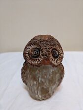 Studio pottery owl for sale  SOUTHSEA