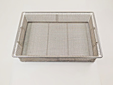 Stainless Steel Wire Wash Basket 18.5x13.75x4.00  USED for sale  Shipping to South Africa