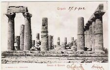 Girgenti agrigento tempio usato  Bari