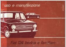 FIAT 124 berlina  e familiare   -  ediz. 1973 - USO E MANUTENZIONE! comprar usado  Enviando para Brazil