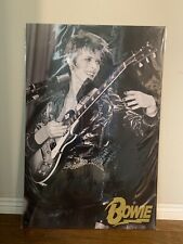 Pôster David Bowie Live com Guitarra Ziggy Stardust 24x36 NOVO, usado comprar usado  Enviando para Brazil