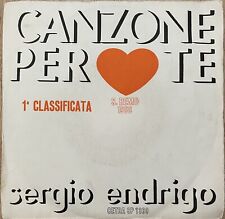 Sergio endrigo canzone usato  Roma