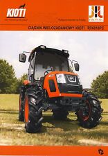 Pronar Kioti RX6010PC 11 / 2012 catalogue brochure tracteur Traktor tractor rare na sprzedaż  PL