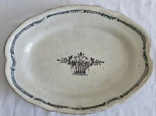 Antique earthenware dish d'occasion  Expédié en Belgium