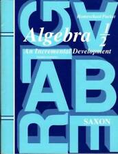 Saxon algebra incremental for sale  Montgomery