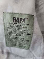 RAP 4 Camoflauge Real Action Paintball Shirt Men's 2XL -Reg Button Up for sale  Shipping to South Africa