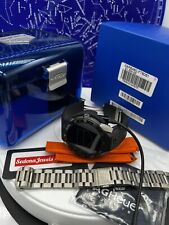 Smartwatch de titânio TAG Heuer SAR8A80 preto relógio de pulso conectado +TIRAS EXTRAS! comprar usado  Enviando para Brazil