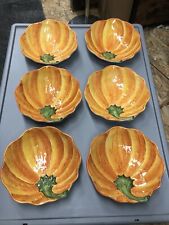 Vintage pumpkin bowls for sale  MARKET RASEN