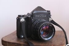 Pentax 6x7 67 TTL MLU Medium Format Film Camera 105mm 2.4 Takumar Lens Tested for sale  LONDON