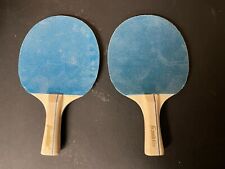 Franklin Ping Pong Table Tennis Paddles 2 Player Set PRE OWNED Black Blue for sale  Shipping to South Africa