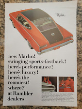 1965 rambler marlin for sale  Rockford
