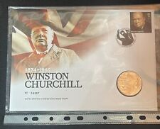 Winston churchill coin for sale  WIGSTON