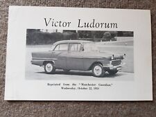 Vauxhall victor ludorum for sale  HELSTON