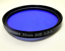 55 tiffen mm 80b filter lens for sale  Ben Lomond