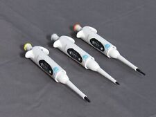 SET OF 3 Biohit Adjustable Pipettes: 0.5-10µL, 2-20µL, 10-100µL for sale  Shipping to South Africa