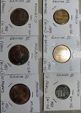 Monaco monete doppie usato  Zandobbio