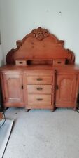 Victorian pine sideboard for sale  ST. COLUMB