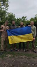 Ukranian flag signed d'occasion  Expédié en Belgium