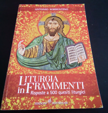 Liturgia frammenti risposte usato  Torino