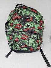 Mochila Minecraft TNT com estampa de personagem 17", bolsa de livro escolar comprar usado  Enviando para Brazil