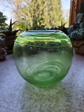 bubble glass vase for sale  Southampton