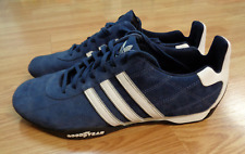 Usado, Adidas Goodyear Azul Marino Gamuza Cuero EE. UU. Talla 12 Zapatos para Conducir Equipo Carreras segunda mano  Embacar hacia Argentina