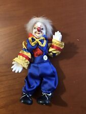 Poupee porcelaine clown d'occasion  Saint-Pardoux