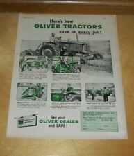 Original oliver tractor for sale  WELLING