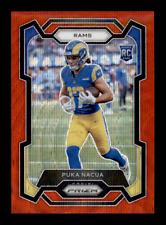 2023 Panini Prizm #357 Puka Nacua Red Wave 21/149 RC Los Angeles Rams for sale  Shipping to South Africa