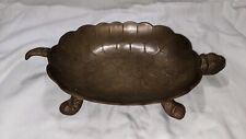 Brass turtle tray for sale  English