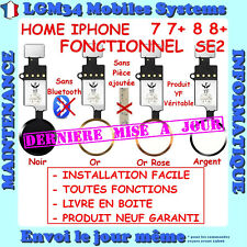 Occasion, BOUTON HOME FONCTIONNEL + NAPPE IPHONE 7 7PLUS 7+ 8 8PLUS 8+ SE2020 d'occasion  Montpellier-
