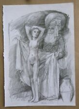 Pencil drawing signed for sale  WADHURST